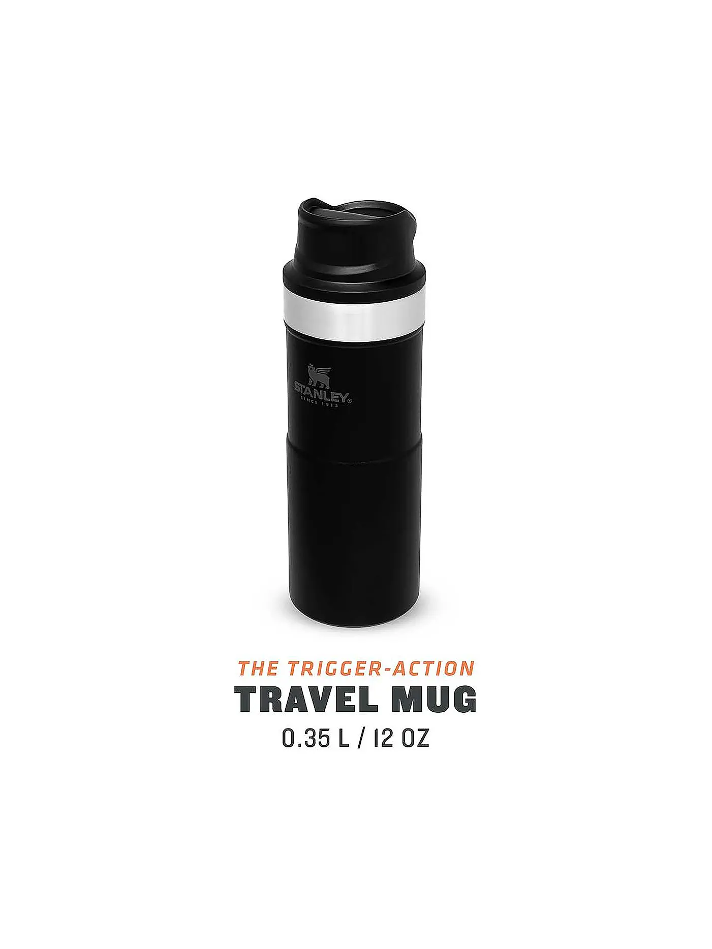 STANLEY | Trigger-Action Travel Mug 0,35l Schwarz | 